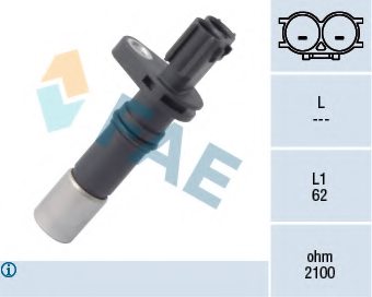 FAE 79286 Sensor, crankshaft pulse